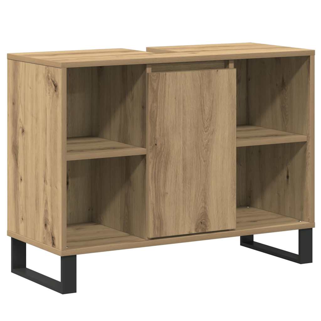 Badrumsskåp Artisan Ek 80 x 33 x 60 cm Konstruerat trä
