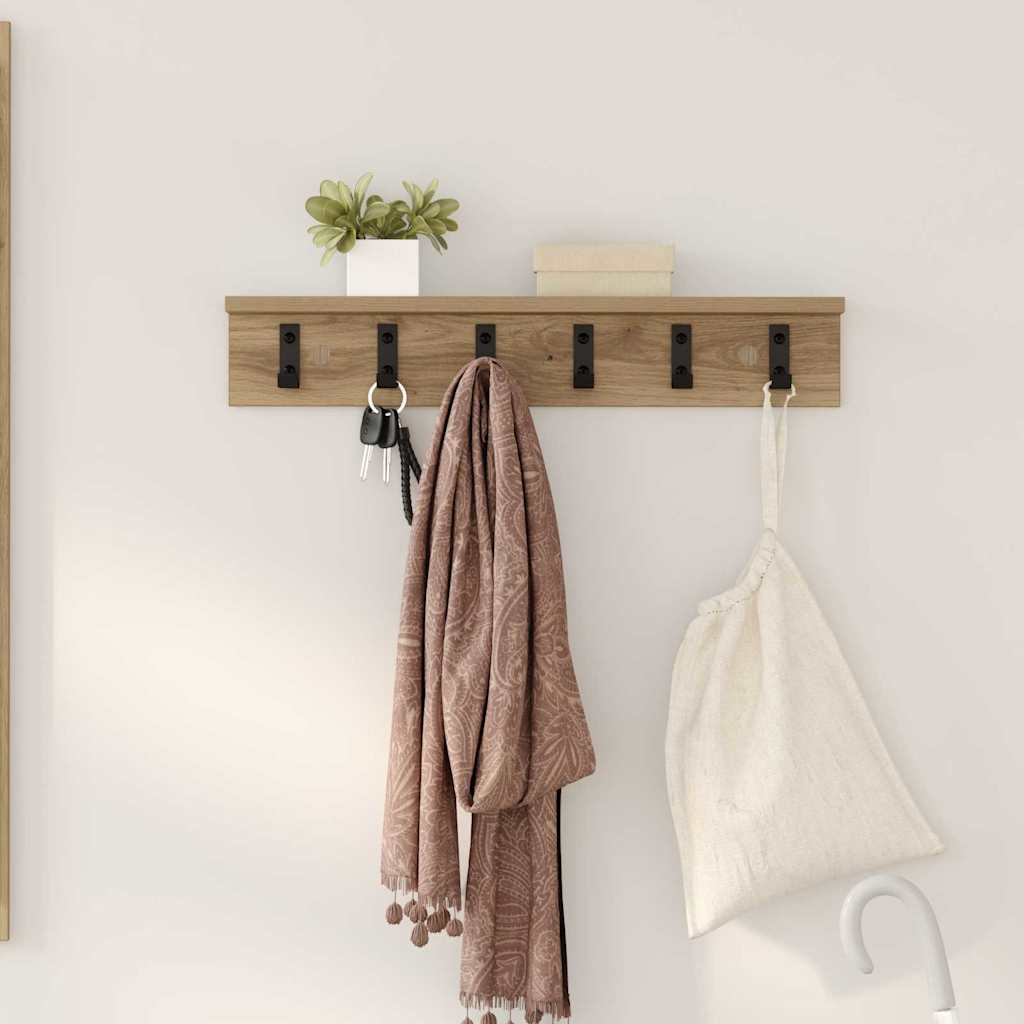 Väggmonterad Klädhängare Väggmonterat Artisan Ek