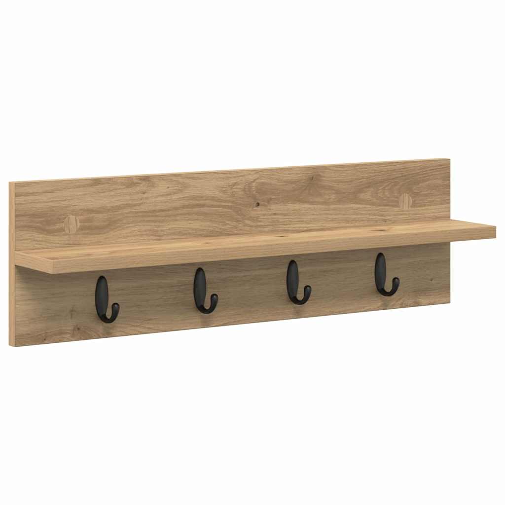 Väggmonterad Klädhängare Väggmonterat Artisan Ek