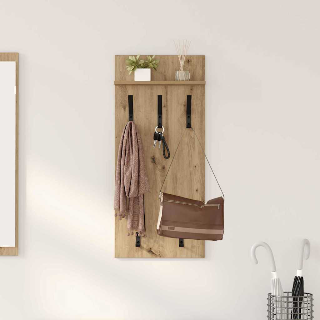 Väggmonterad Klädhängare Väggmonterat Artisan Ek