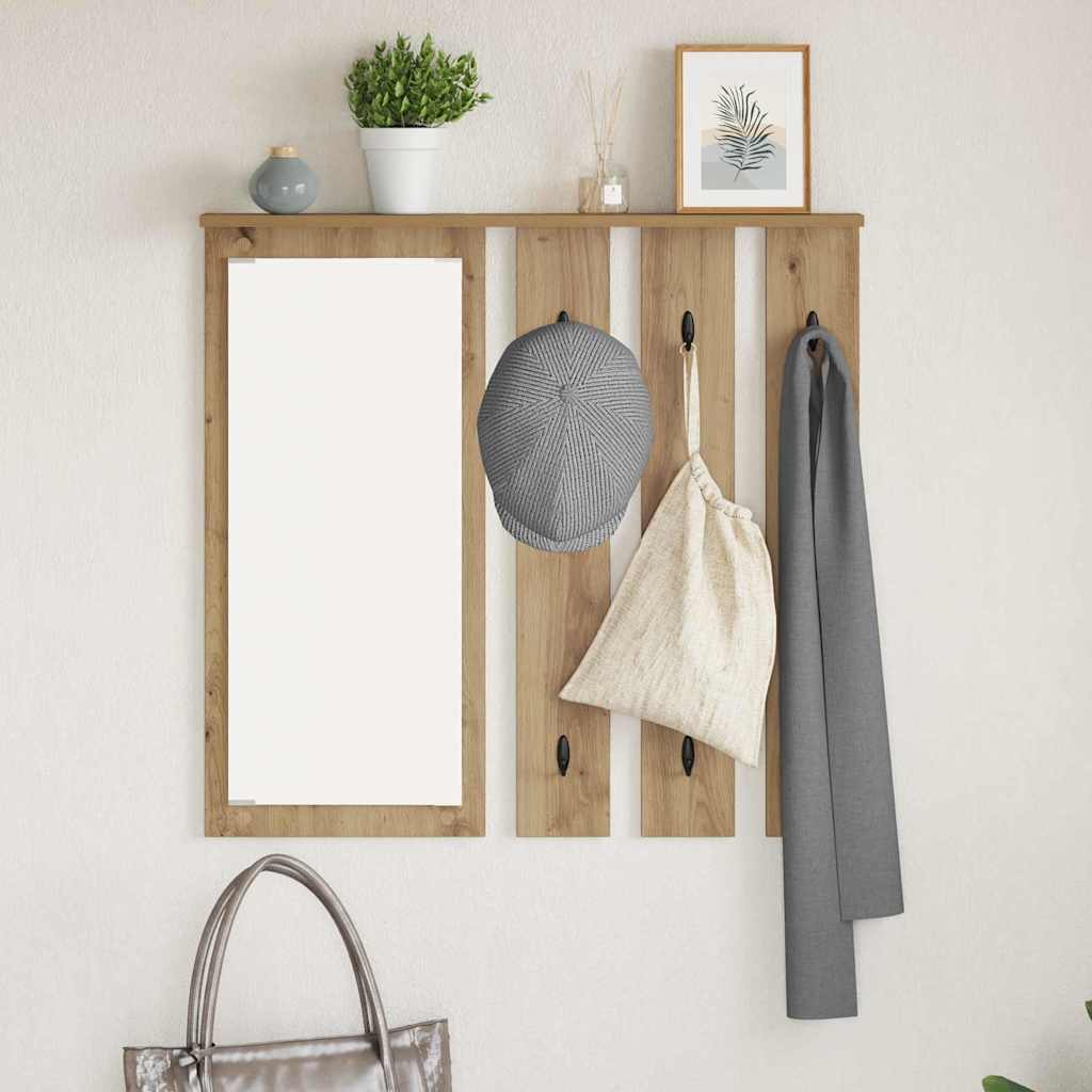 Väggmonterad Klädhängare Väggmonterat artisan ek