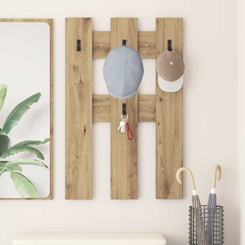 Väggmonterad Klädhängare Väggmonterat Artisan Ek