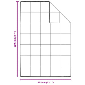 Vinter Täcke med kudde 2 pcs Vit Dunfjäder