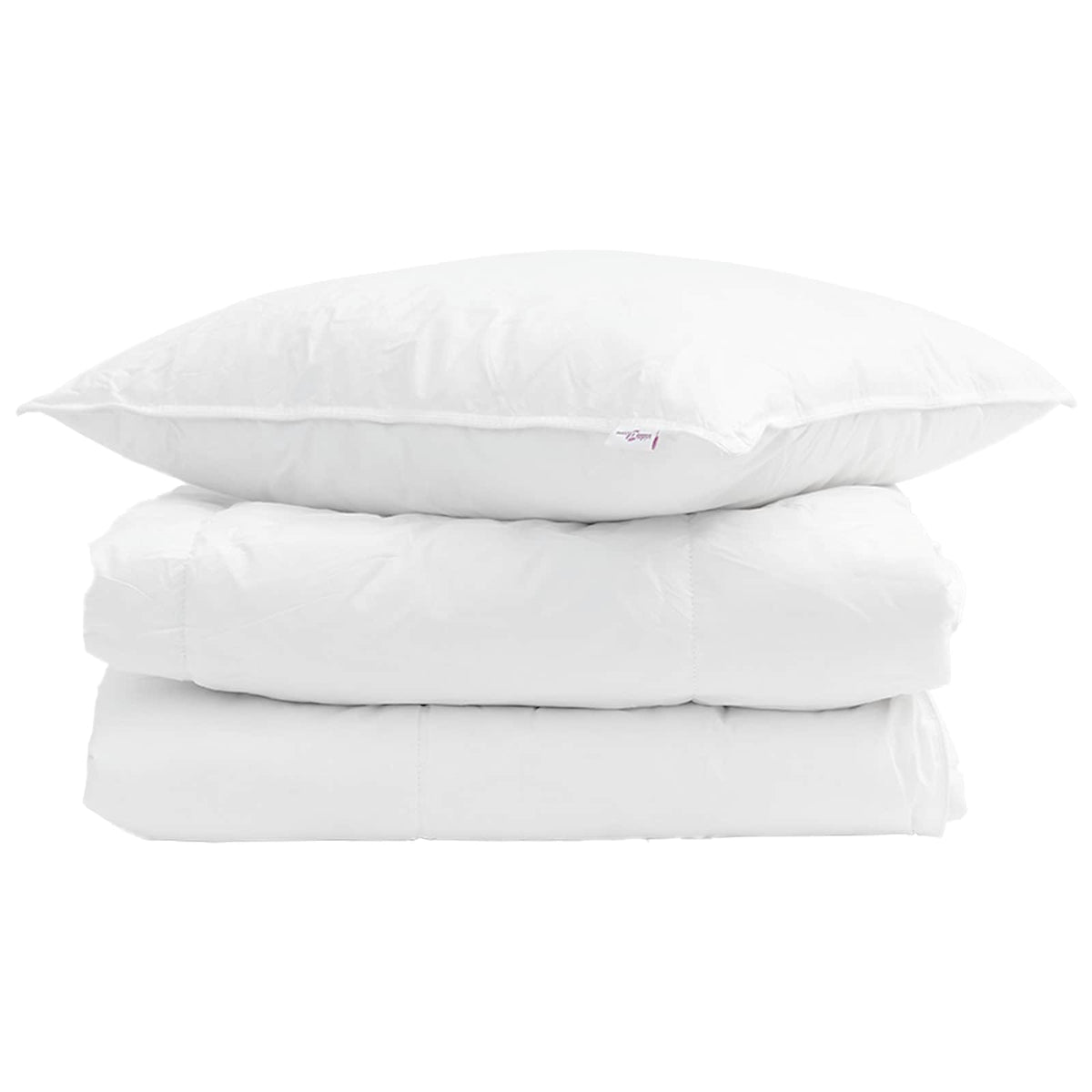 Sommar Duvet med kudde 2 st Vit Dunfjäder