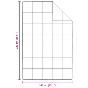 Vinter Täcke med kudde 2 pcs Vit Dunfjäder
