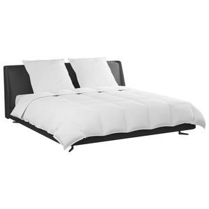 Täckeset med kudde 3 pcs Vit Dunfjäder