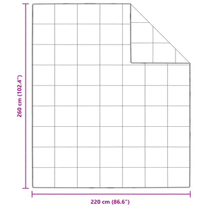 Täckeset med kudde 3 pcs Vit Dunfjäder