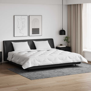 Vinter Täcke med kudde 3 pcs Vit Mikrofiber