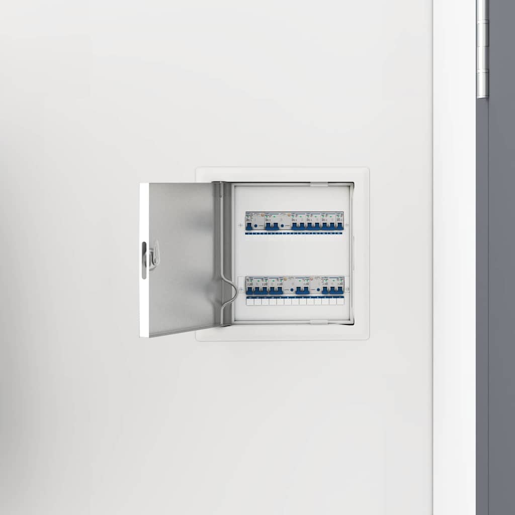 Åtkomstpanel 2 pcs Vit 23 x 23 x 3 cm Stål