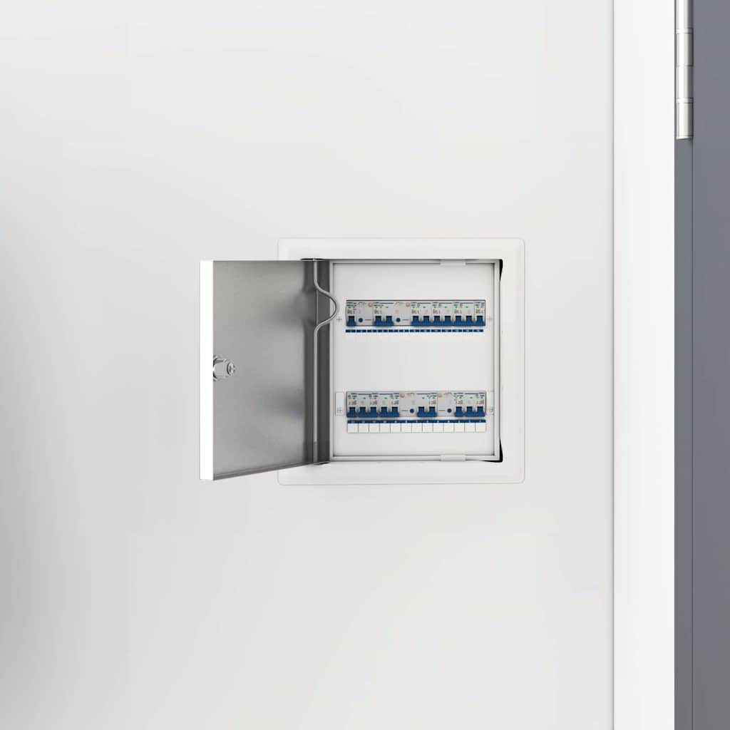 Åtkomstpanel 2 pcs Vit 23 x 23 x 3 cm Stål