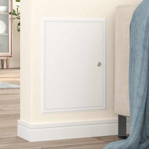 Åtkomstpanel Vit 43 x 33 x 3 cm Stål