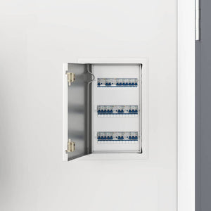 Åtkomstpanel Vit 33 x 23 x 3 cm Stål