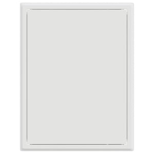 Åtkomstpanel Vit 43.5 x 33 x 3 cm Stål