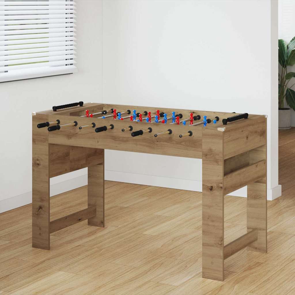 Foosballbord Artisan Ek 125 x 60,5 x 80 cm Konstruerat trä