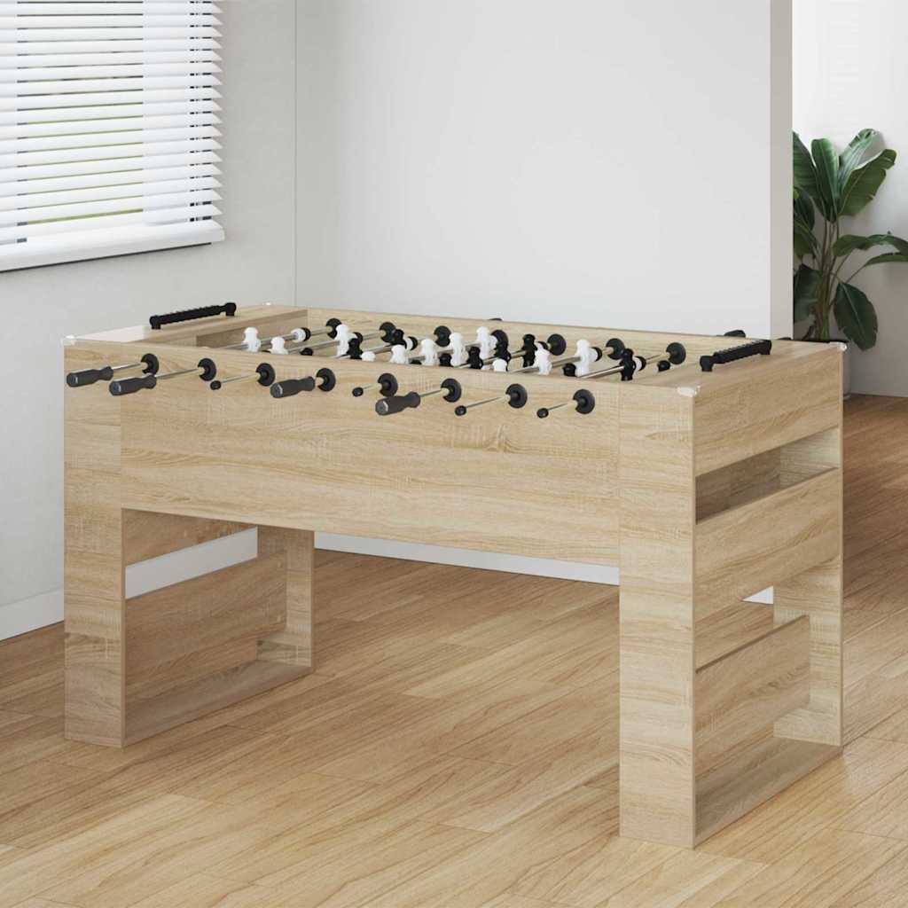 Foosballbord Sonoma-ek 146,5 x 74 x 85 cm Konstruerat trä
