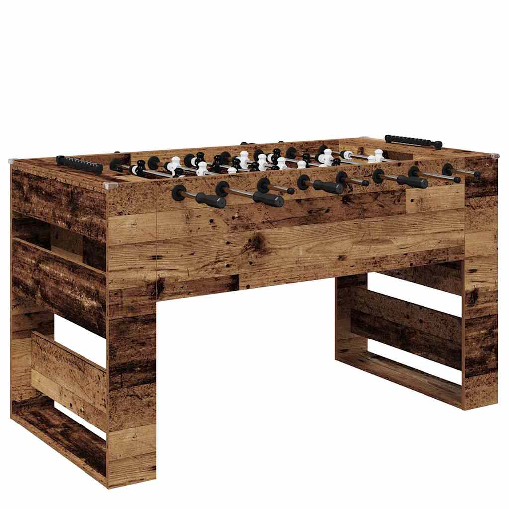Foosballbord Gammalt trä 146,5 x 74 x 85 cm Konstruerat trä