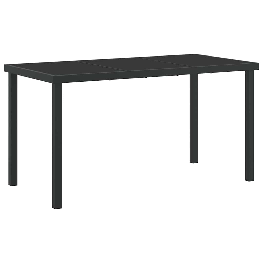 Bord- och stolset med kudde 5 pcs Grå PE Rattan