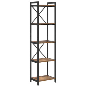 Hyllsystem Gammalt trä 40 x 30 x 155 cm Konstruerat trä