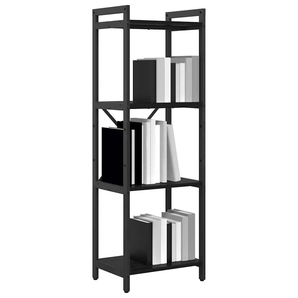 Hyllsystem Svart Ek 40 x 30 x 119 cm Konstruerat trä