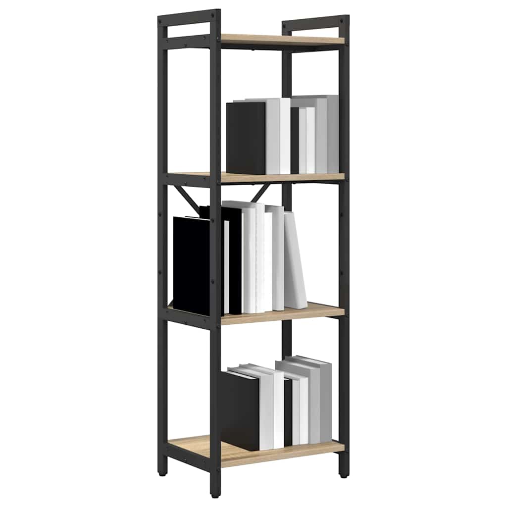 Hyllsystem Sonoma-ek 40 x 30 x 119 cm Konstruerat trä