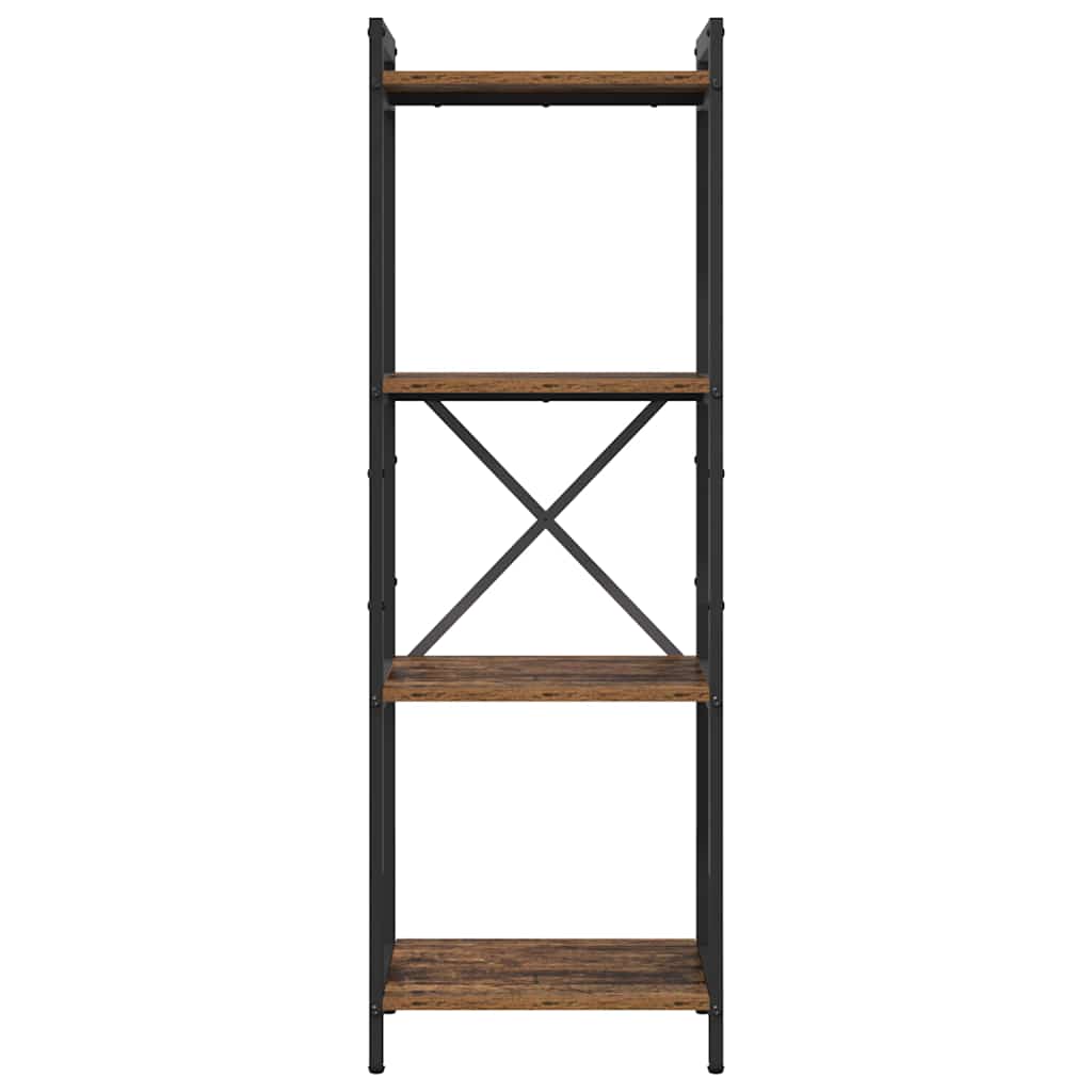 Hyllsystem 40 x 30 x 119 cm Konstruerat trä Gammalt trä