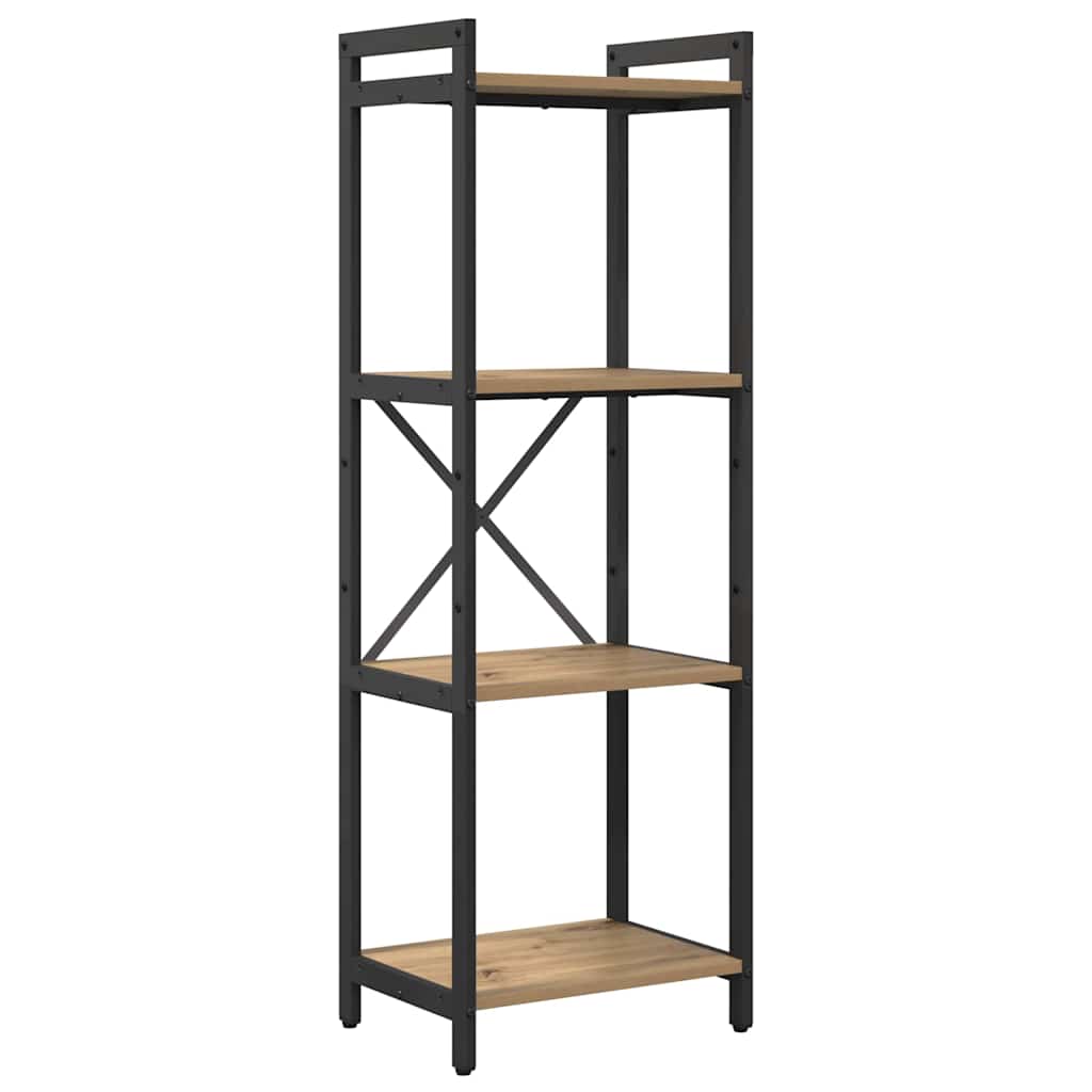 Hyllsystem 40 x 30 x 119 cm Konstruerat trä Artisan Ek
