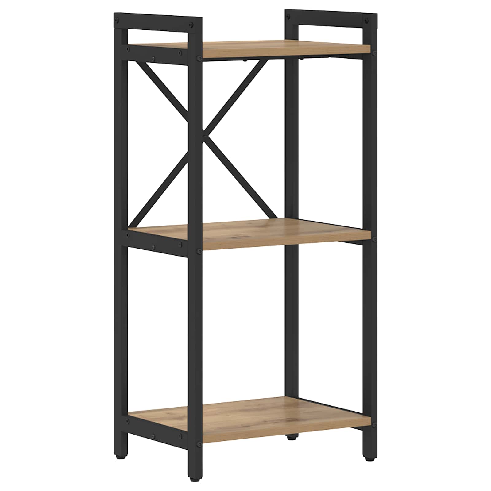 Hyllsystem 40 x 30 x 85 cm Konstruerat trä Artisan Ek