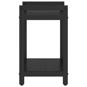 Hyllsystem Svart Ek 40 x 30 x 50 cm Konstruerat trä