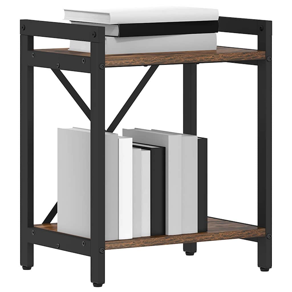 Hyllsystem Rökt ek 40 x 30 x 50 cm Konstruerat trä
