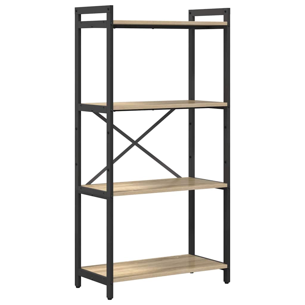 Hyllsystem Sonoma-ek 60 x 30 x 120 cm Konstruerat trä