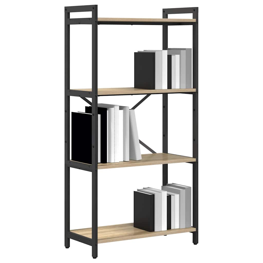 Hyllsystem Sonoma-ek 60 x 30 x 120 cm Konstruerat trä