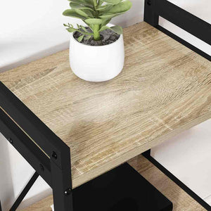 Hyllsystem Sonoma-ek 60 x 30 x 85 cm Konstruerat trä