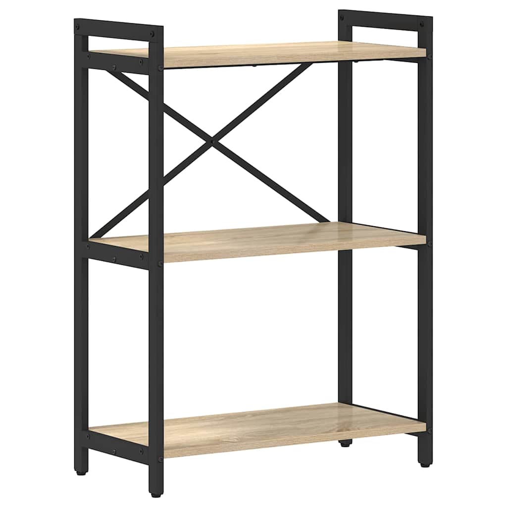 Hyllsystem Sonoma-ek 60 x 30 x 85 cm Konstruerat trä