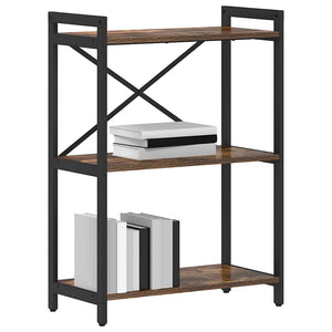 Hyllsystem Rökt ek 60 x 30 x 85 cm Konstruerat trä