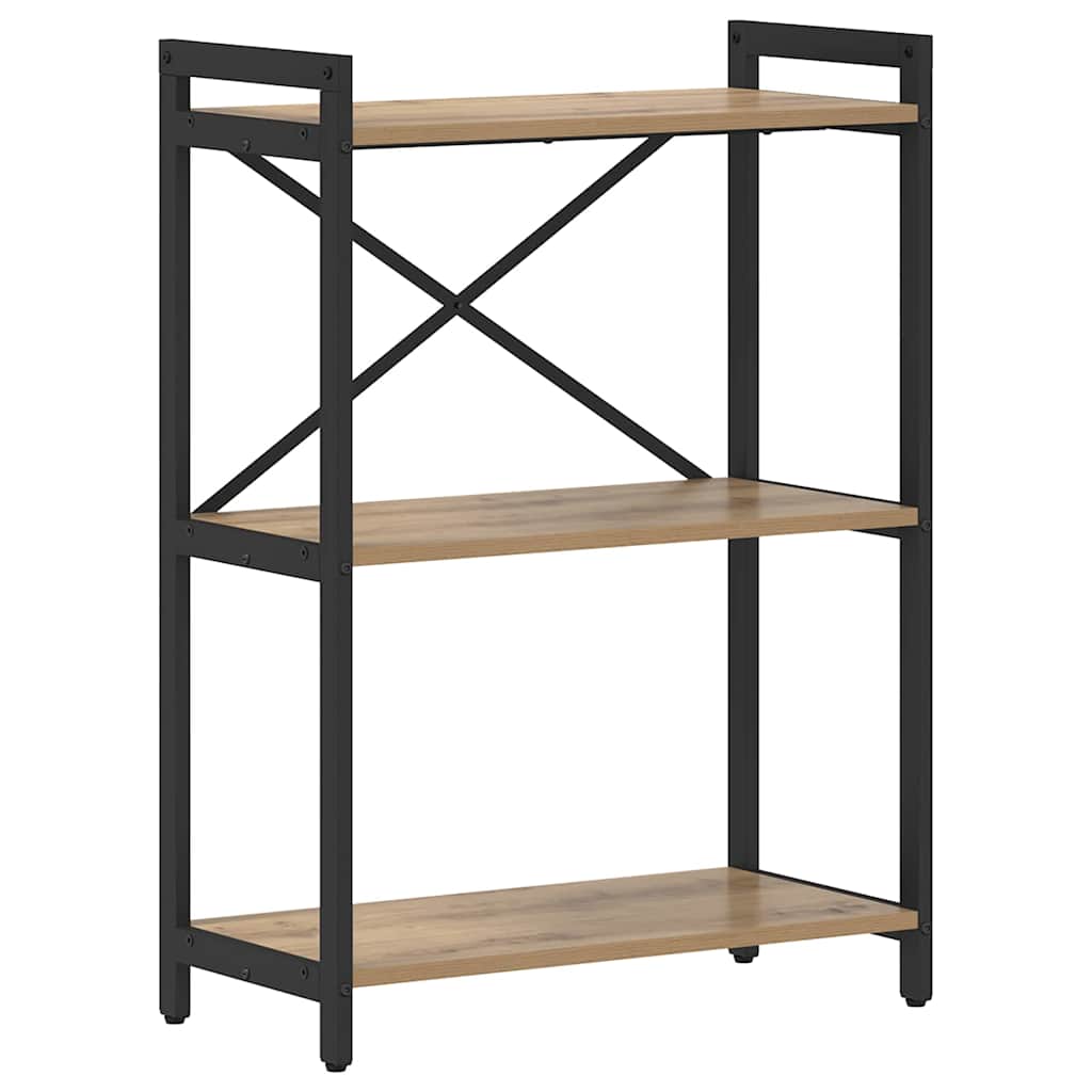 Hyllsystem 60 x 30 x 85 cm Konstruerat trä Artisan Ek