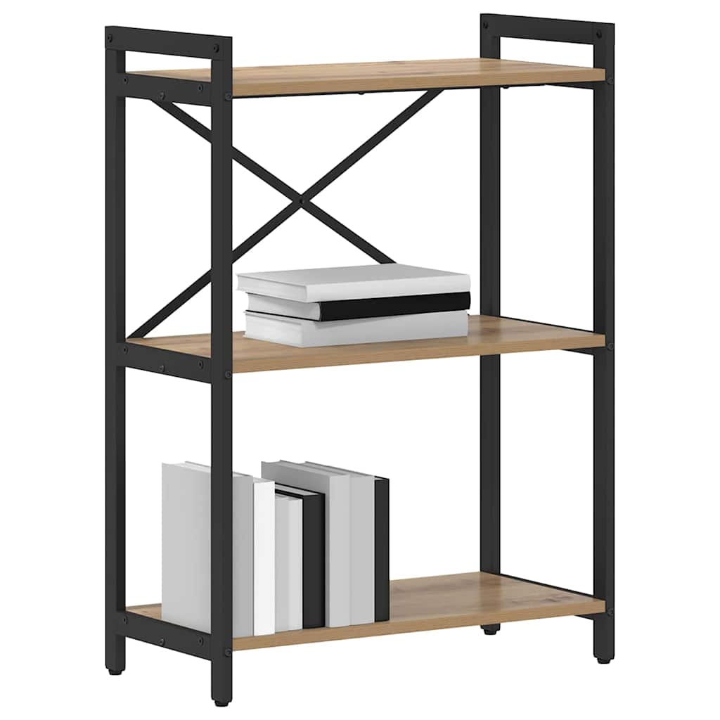 Hyllsystem 60 x 30 x 85 cm Konstruerat trä Artisan Ek