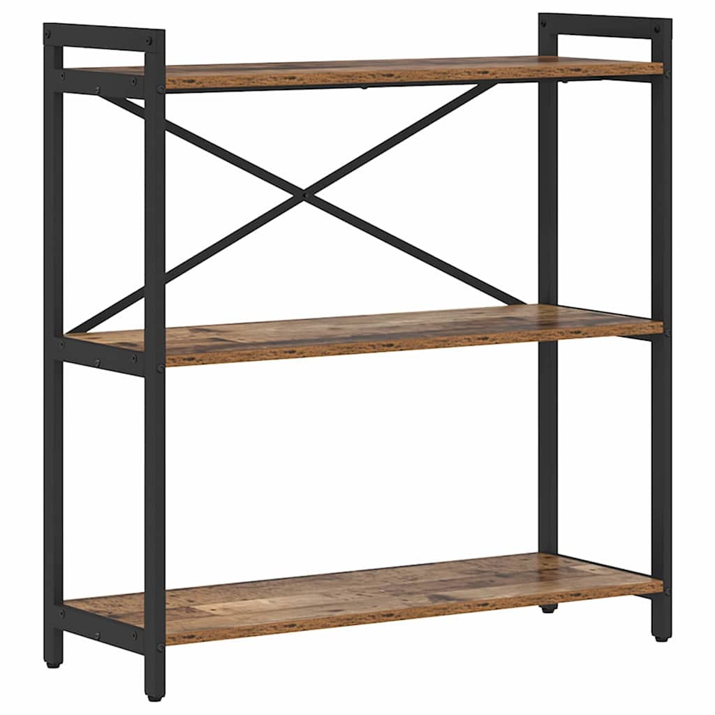 Hyllsystem Gammalt trä 80 x 30 x 85 cm Konstruerat trä
