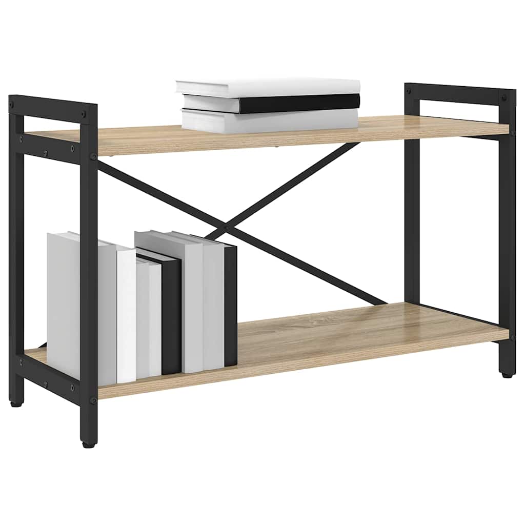 Hyllsystem Sonoma-ek 80 x 30 x 50 cm Konstruerat trä