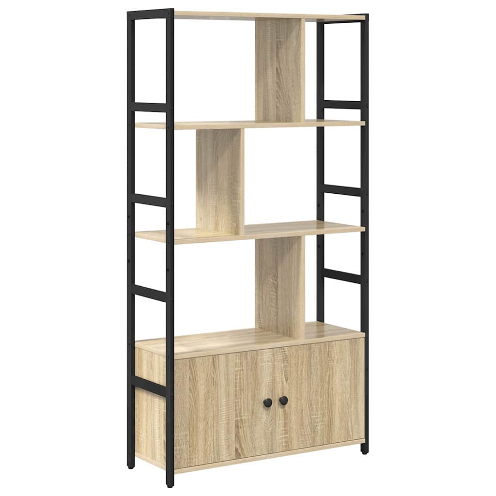Hyllsystem Sonoma-ek 80 x 30 x 155,5 cm Konstruerat trä