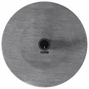 Parasollfot Mörk Grå Trälook 48 x 48 x 32 cm