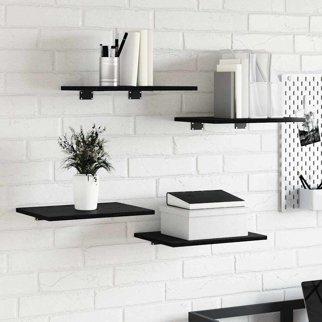 Bokhylla Bräda 3 nivåer 4 st 40 x 30 x 1,5 cm Konstruerat trä