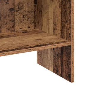 Bokskåp Gammalt trä 40 x 35 x 180 cm Konstruerat trä