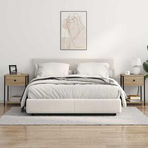 Nattduksbord med låda Sonoma-ek 42 x 41 x 56 cm Konstruerat trä