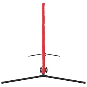 Tennis Nät Svart och röd 396 x 92 x 87 cm Polyester