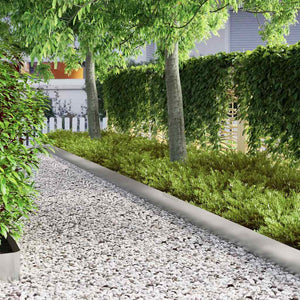 Kant för gräsmatta Silver 450 x 0.05 x 15 cm Galvaniserat Stål