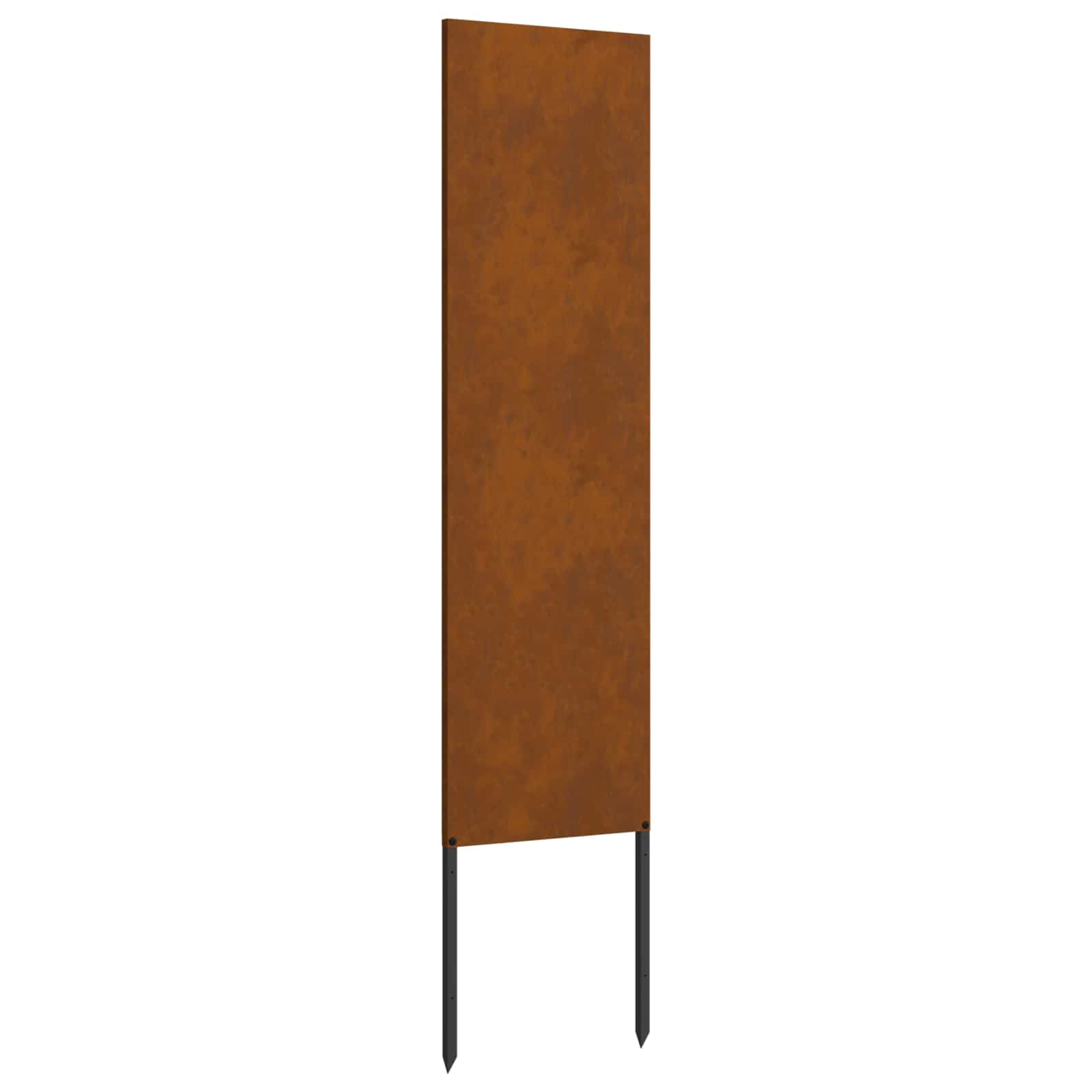 Trädgårds integritetsskärm Fiskfjäll Rostig 32 x 140 cm