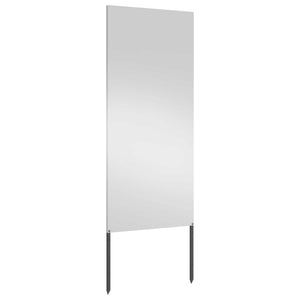 Trädgårds integritetsskärm Silver 50 x 140 cm Galvaniserat stål