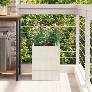 Trädgårdsplanterare Galvaniserat Stål 32 x 32 x 40 cm