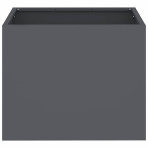 Trädgårdsplanterare Antracit 50 x 32 x 40 cm Kallvalsat stål