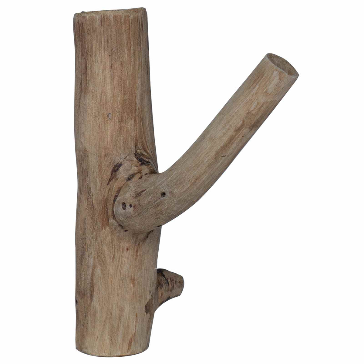 Krok Brun 4 x 4 x 14 cm Solid återvunnen trä